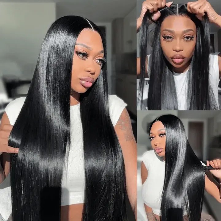 8x6 Real Hd Lace Pre-everything Straight Glueless Wig