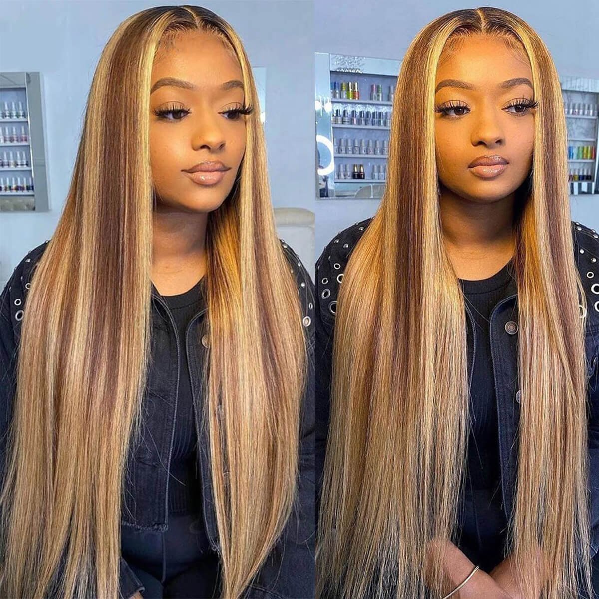 Brazilian 13x4 Lace Front Wigs Straight &amp; Body Wave